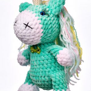Handmade crocheted amigurumi toys